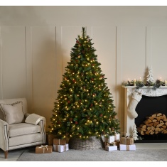 Festive Pre-Lit Ben Nevis Pine Christmas Tree