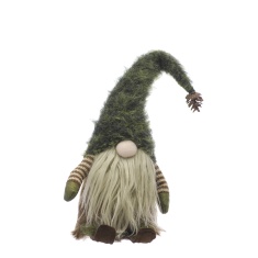 Festive Green Hat Gonk On Skis Plush - 35cm Festive Green Hat Gonk On Skis Plush - 35cm