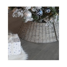 Kaemingk Willow Tree Skirt - Grey
