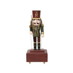 Kaemingk Nutcracker Music Box - 30cm Kaemingk Nutcracker Music Box - 30cm