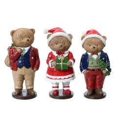 Kaemingk Bear Figure (Assorted Styles) - 14.5cm Kaemingk Bear Figure (Assorted Styles) - 14.5cm