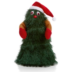 Premier Battery Operated Dancing Musical Christmas Tree - 28cm Premier Battery Operated Dancing Musical Christmas Tree - 28cm