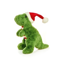 Premier Dinosaur With Santa Hat Plush - 25cm Premier Dinosaur With Santa Hat Plush - 25cm