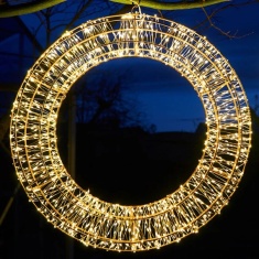 Smart Garden Galaxy Wreath 40cm - Warm White