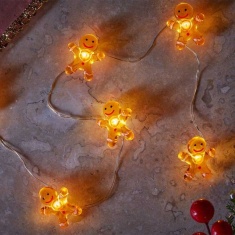 Smart Garden Set of 20 Gingerbread String Lights