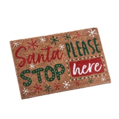 Smart Garden Santa Stop! Decoir Doormat - 40 x 60cm