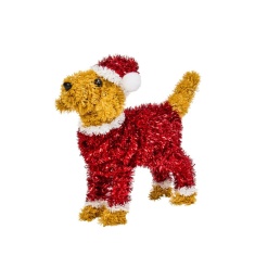 Smart Garden Tinsel Terrier Figurine - 28cm