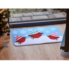 Smart Garden Beanie Robins Doormat - 40 x 60cm