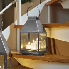 Smart Garden SilverSparkle Lantern - 25cm Smart Garden SilverSparkle Lantern - 25cm