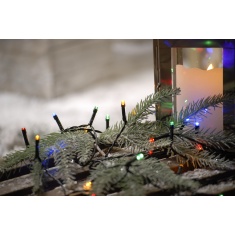 Festive 200 Battery Timer String Lights - Multicolour Festive 200 Battery Timer String Lights - Multicolour