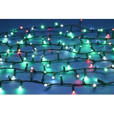Festive 750 Glow-Worm Lights -Jolly Holly