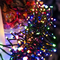 Premier 1440 LED Cluster with Timer Enchanted 18.6m - Multicolour