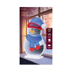 Lumineo LED Infinity Snowman 27cm Lumineo LED Infinity Snowman 27cm