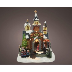 Lumineo LED Village Church Lumineo LED Village Church