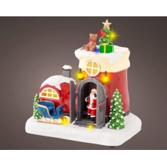 Lumineo LED Village Santas Boot
