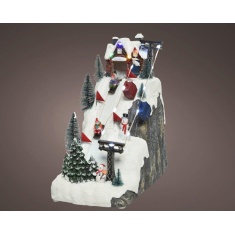 Lumineo LED Village Ski Slope