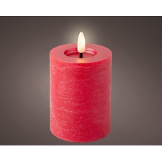 Lumineo LED Wick Candle 11.2cm - Red Lumineo LED Wick Candle 11.2cm - Red