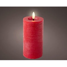 Lumineo LED Wick Candle 15cm - Red Lumineo LED Wick Candle 15cm - Red