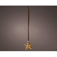 Lumineo Micro LED Glass Star Light 20cm - Warm White Lumineo Micro LED Glass Star Light 20cm - Warm White