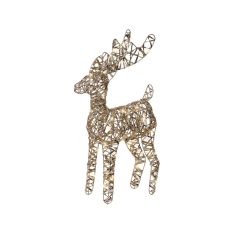 Lumineo Micro LED Reindeer 37cm - Gold Lumineo Micro LED Reindeer 37cm - Gold