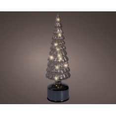 Lumineo Micro LED Rotating Tree - Grey Lumineo Micro LED Rotating Tree - Grey