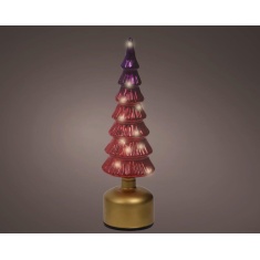 Lumineo Micro LED Rotating Tree - Pink Lumineo Micro LED Rotating Tree - Pink