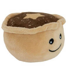 Ancol Christmas Matty Mince Pie Dog Toy Ancol Christmas Matty Mince Pie Dog Toy