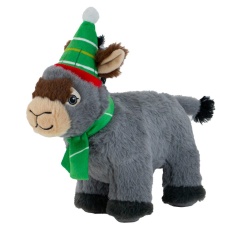 Ancol Christmas Dominic The Donkey Dog Toy Ancol Christmas Dominic The Donkey Dog Toy