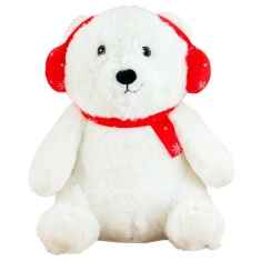 Ancol Olwen Christmas Bear Dog Toy Ancol Olwen Christmas Bear Dog Toy
