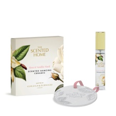 Ashleigh & Burwood Scented Home Rose & Vanilla Musk Hanging Ceramic Pomander Ashleigh & Burwood Scented Home Rose & Vanilla Musk Hanging Ceramic Pomander