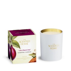 Ashleigh & Burwood Scented Home Velvet Plum & Oud Scented Candle - 170g