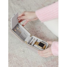 Stackers Travel Jewellery & Watch Box - Taupe