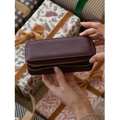 Stackers Medium Travel Jewellery Box - Burgundy