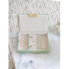 Stackers Mini Jewellery Box Lid - Sage Green
