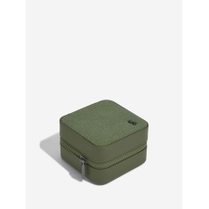 Stackers Watch & Jewellery Box - Green Canvas