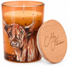 Meg Hawkins Candle Highland Cow - Apple Orchard - 250g