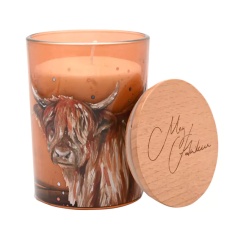 Meg Hawkins Candle Highland Cow - Apple Orchard - 250g
