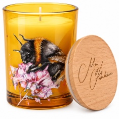 Meg Hawkins Candle Bumble Bee - Honeysuckle Blossom - 250g