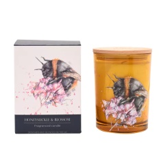 Meg Hawkins Candle Bumble Bee - Honeysuckle Blossom - 250g