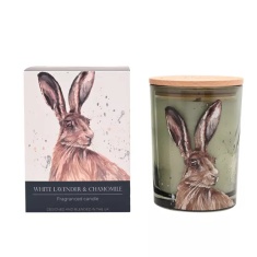 Meg Hawkins Candle Hare - White Lavendar & Camomile - 250g