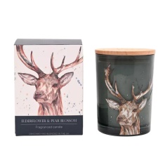 Meg Hawkins Candle Stag - Elderflower & Pear Blossom - 250g