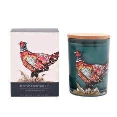 Meg Hawkins Candle Pheasant - Rosehip & Birchwood - 250g Meg Hawkins Candle Pheasant - Rosehip & Birchwood - 250g