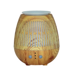 Aromatize LED Ultrasonic Oil Diffuser 16cm - Light Wood