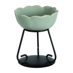 Aromatize Flower Wax Melter 11cm - Grey