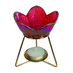 Aromatize Petal Wax Melter 11cm - Red