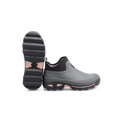 Rouchette Clean Lady Ankle Boots - Grey