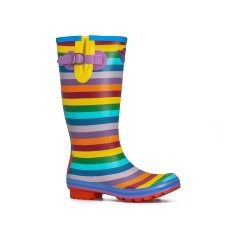 Rouchette Rainbow Tall Wellies - Multi