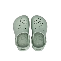 Rouchette Kosmik Kids Clogs - Almond Green