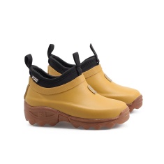 Rouchette Clean Kids Ankle Boots - Mustard