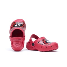 Rouchette Anabel Kids Clogs - Red